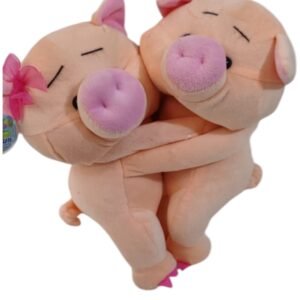 CERDO PAREJA ABRAZO