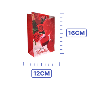 BOLSA TALLA S - ROSAS