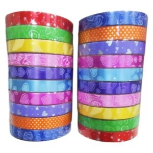 CINTA DECORATIVA FULL COLOR X10 UNID