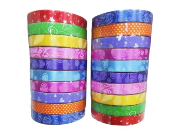 CINTA DECORATIVA FULL COLOR X10 UNID
