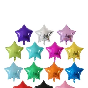 GLOBO ESTRELLA METÁLICO N° 5